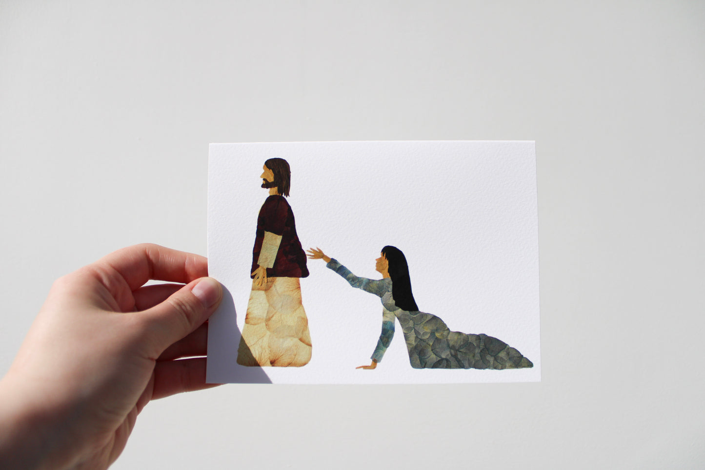 "REACHING IN FAITH" GREETING CARD