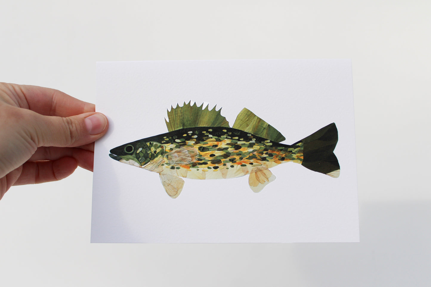 "I'M GOING FISHING" LARGE GREETING CARD
