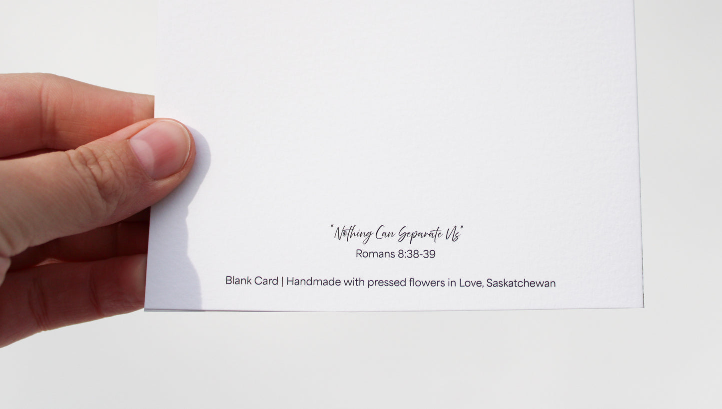 "NOTHING CAN SEPARATE US" LARGE GREETING CARD