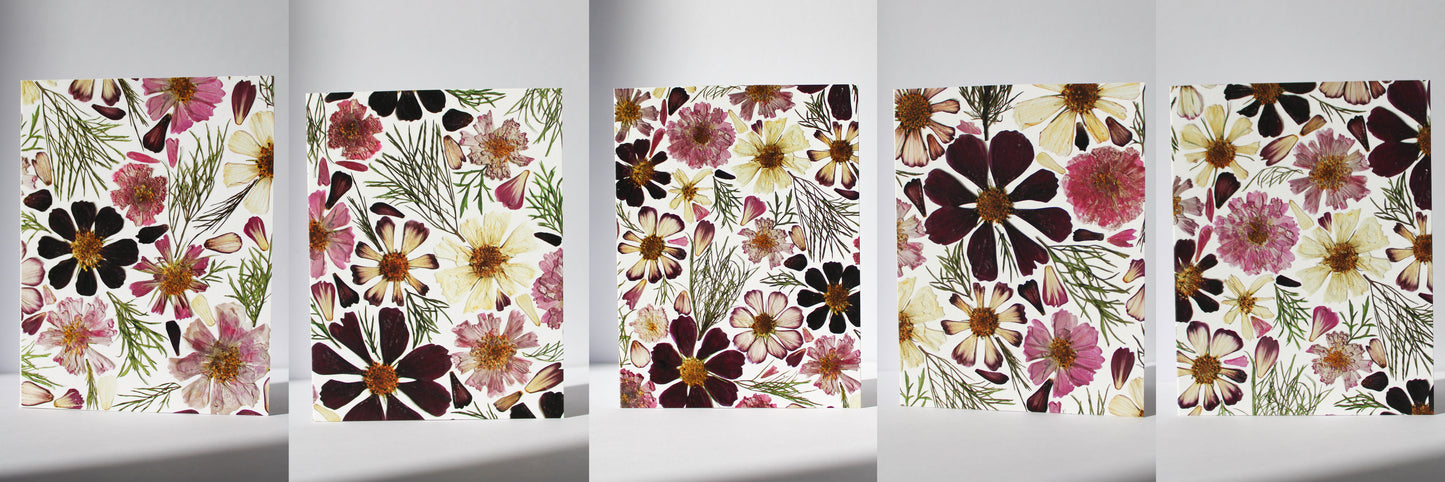 "I'M A COSMO GIRL IN MY COSMO WORLD" ASSORTED NOTE CARD SET OF 5