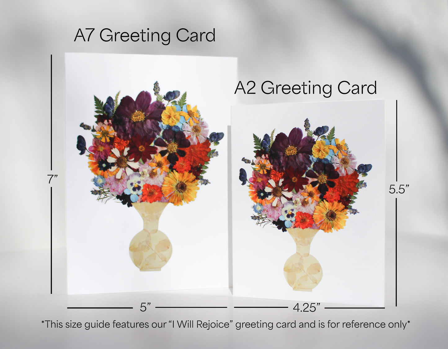 "I WILL REJOICE" SMALL GREETING CARD