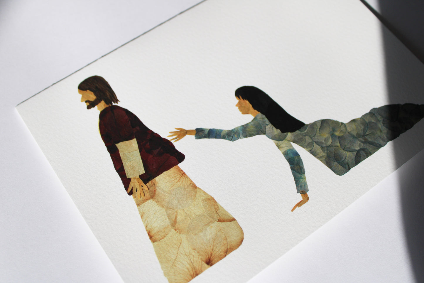 "REACHING IN FAITH" GREETING CARD