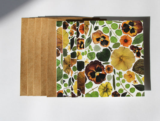 "NANA'S GARDEN" ASSORTED NOTE CARD SET OF 5