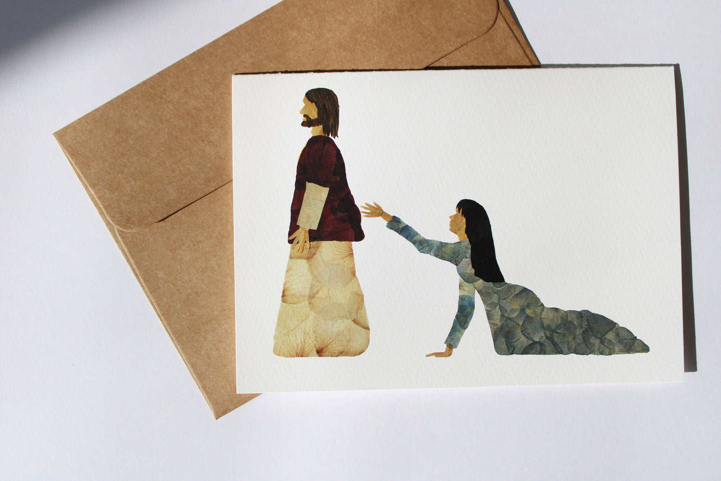 "REACHING IN FAITH" GREETING CARD