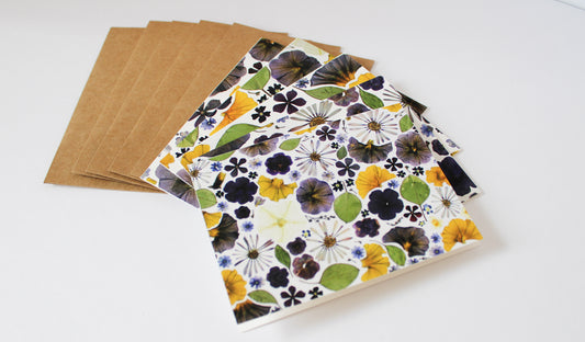 "CADENCE" ASSORTED NOTE CARD SET OF 5