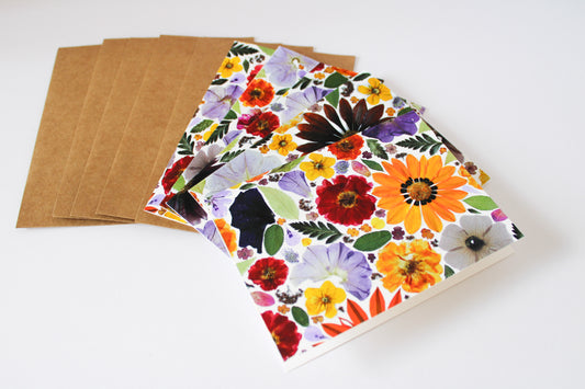 "MEEMAW'S GARDEN" ASSORTED NOTE CARD SET OF 5