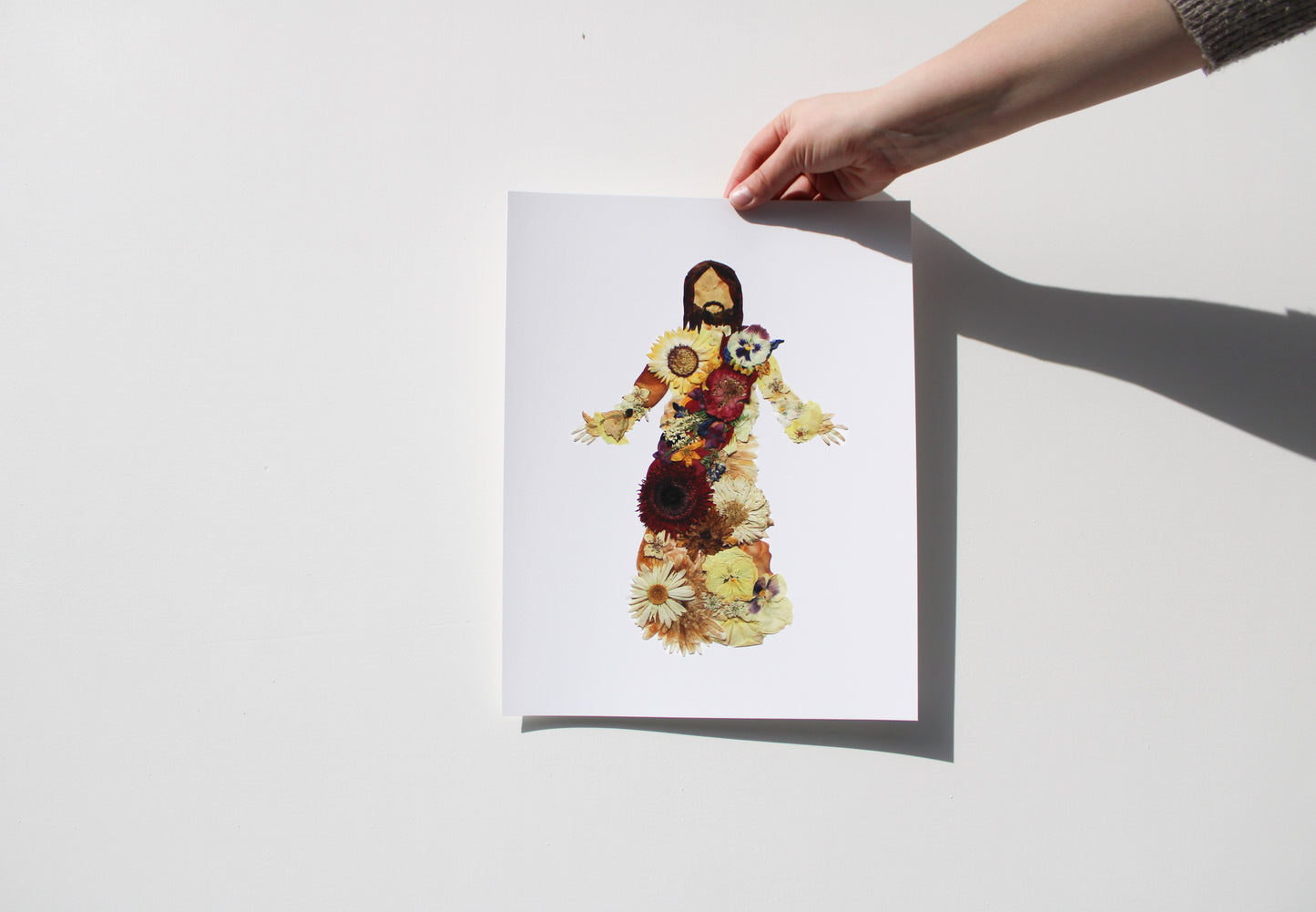 "JESUS' WELCOMING ARMS" FINE ART PRINT