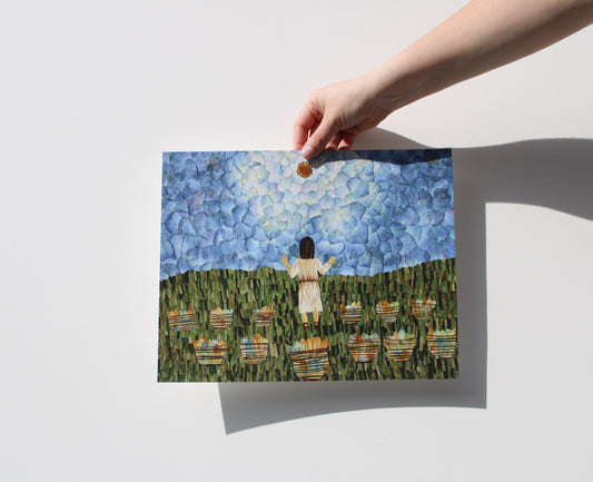 "HE WILL PROVIDE" FINE ART PRINT