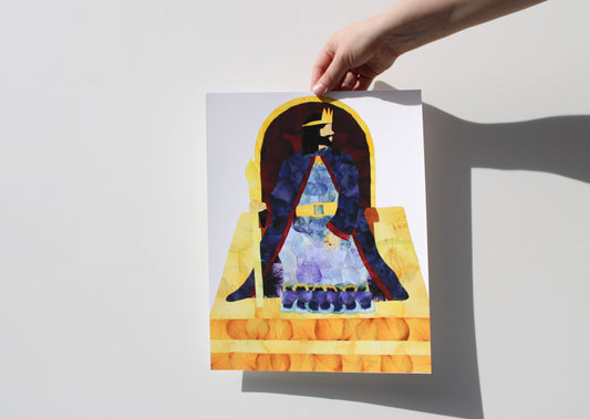 "KING SOLOMON" FINE ART PRINT