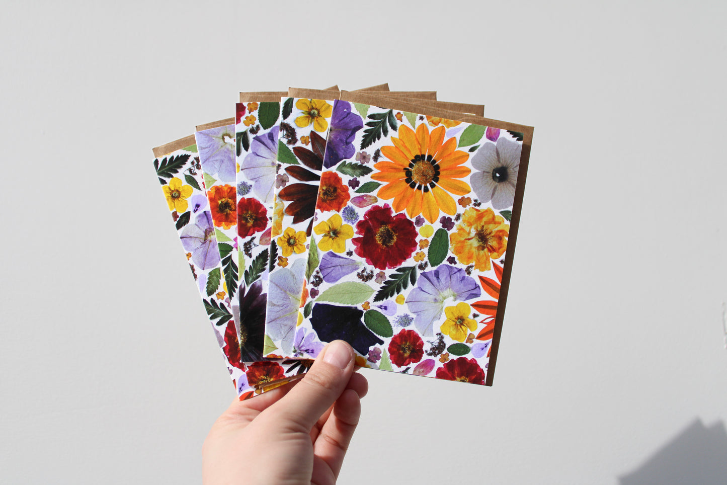 "MEEMAW'S GARDEN" ASSORTED NOTE CARD SET OF 5