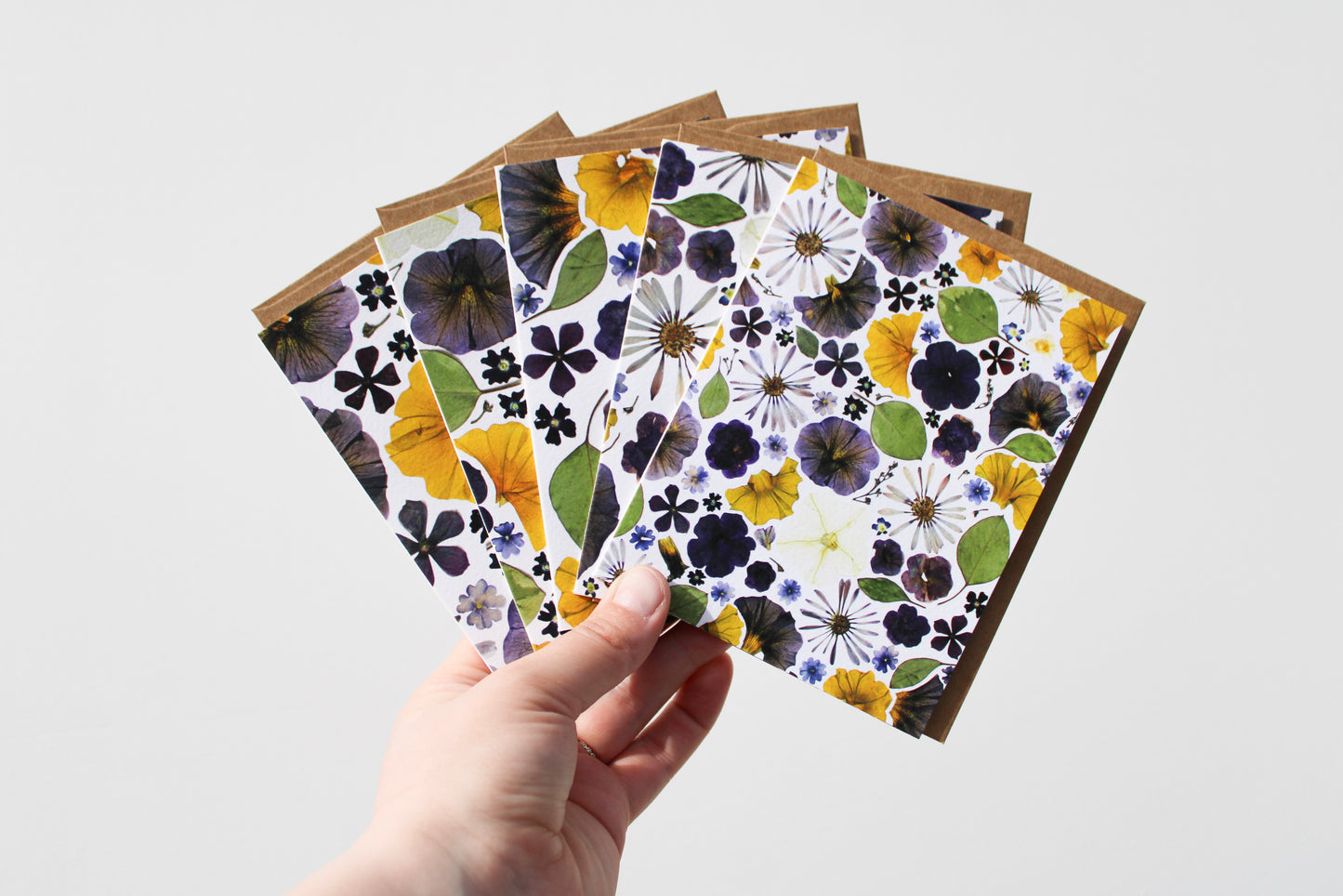 "CADENCE" ASSORTED NOTE CARD SET OF 5