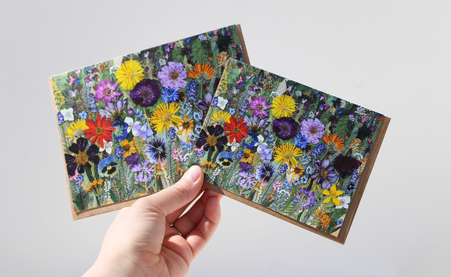 "WILDFLOWERS" SMALL GREETING CARD