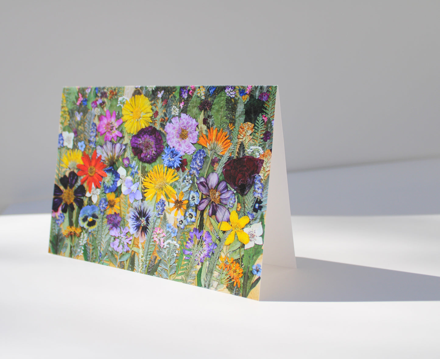 "WILDFLOWERS" SMALL GREETING CARD