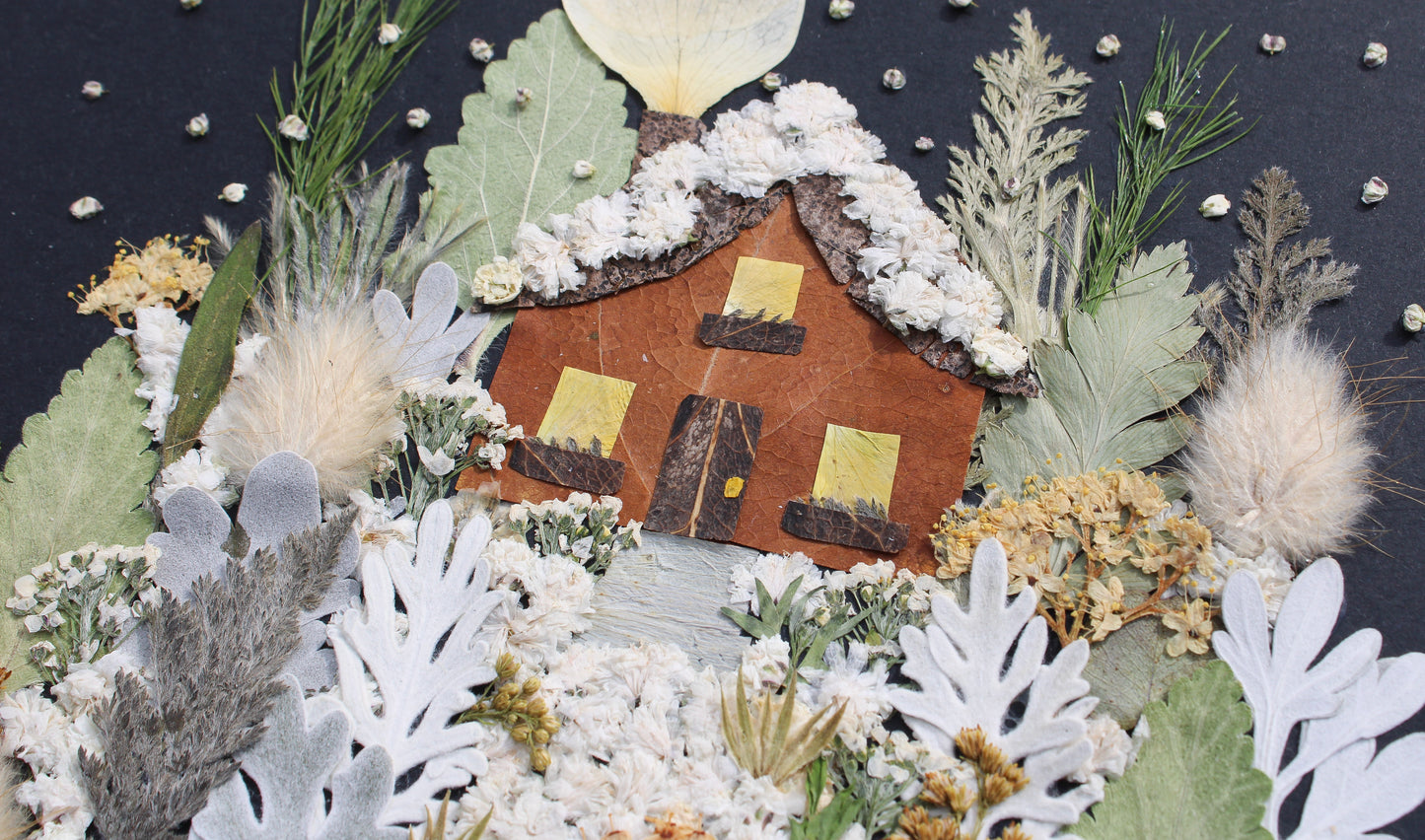 "WHITE AS SNOW" LARGE GREETING CARD