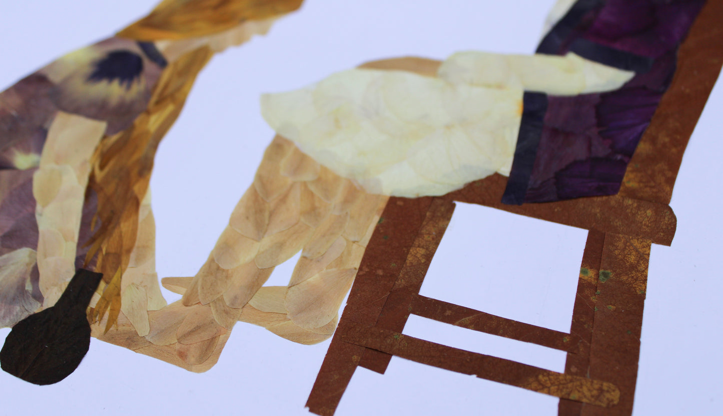 "AT HIS FEET" FINE ART PRINT