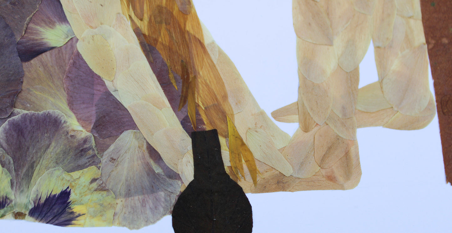 "AT HIS FEET" FINE ART PRINT