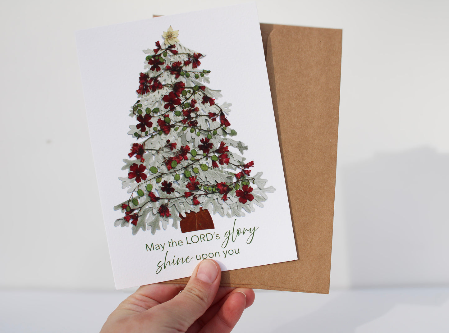 "SHINE" LARGE CHRISTMAS GREETING CARD
