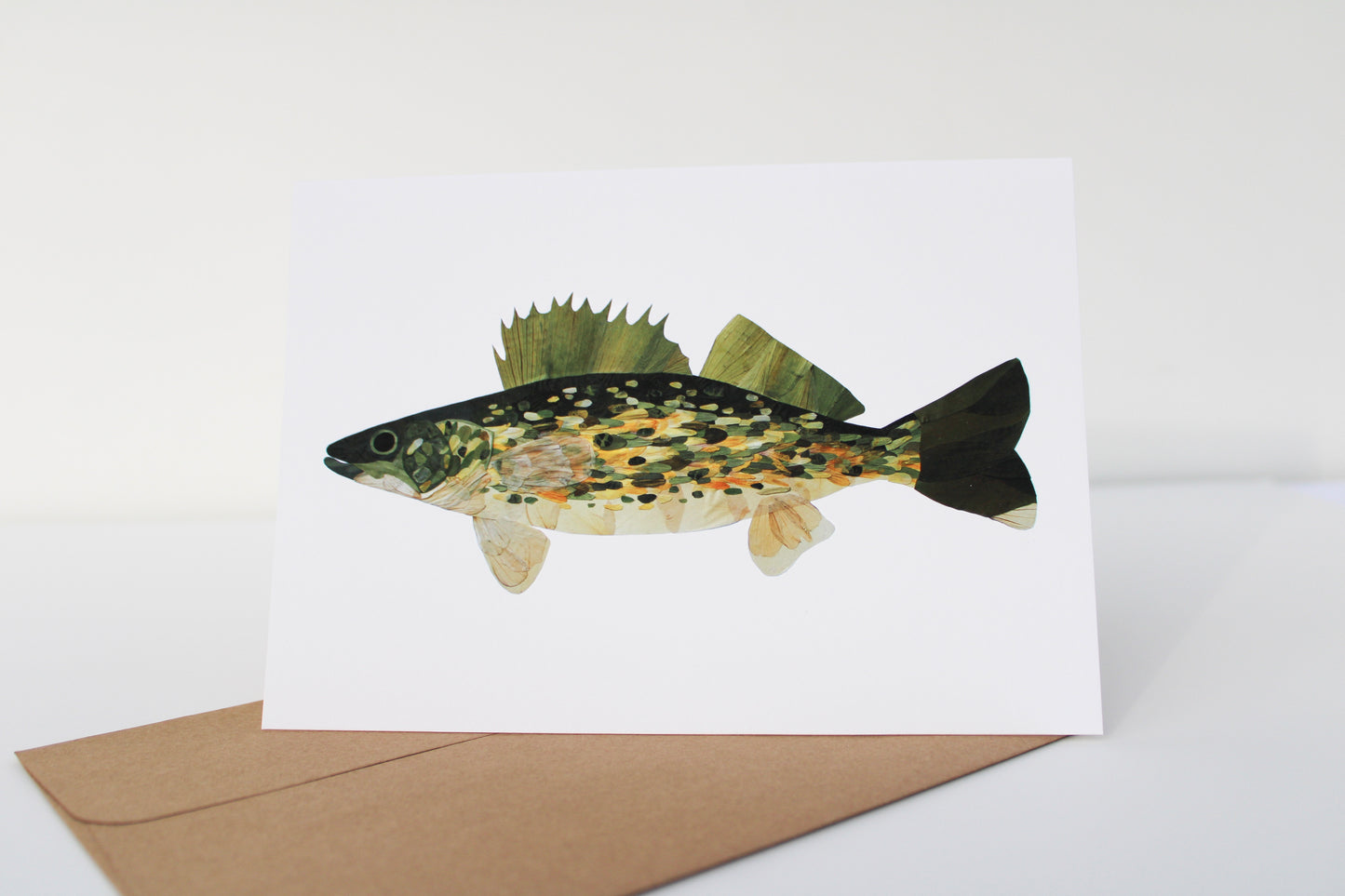 "I'M GOING FISHING" LARGE GREETING CARD