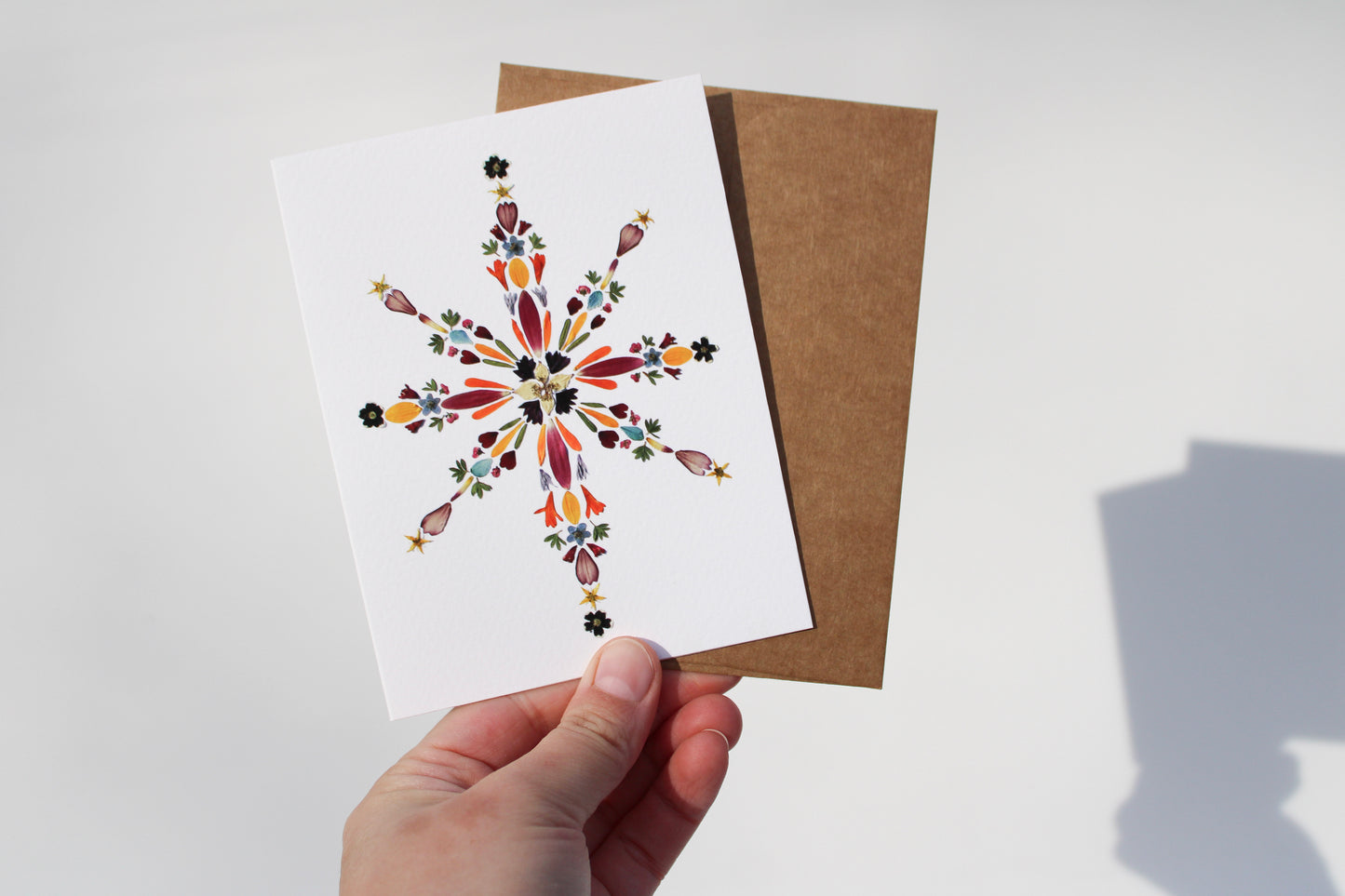 "DARKNESS WILL NOT OVERCOME" SMALL GREETING CARD
