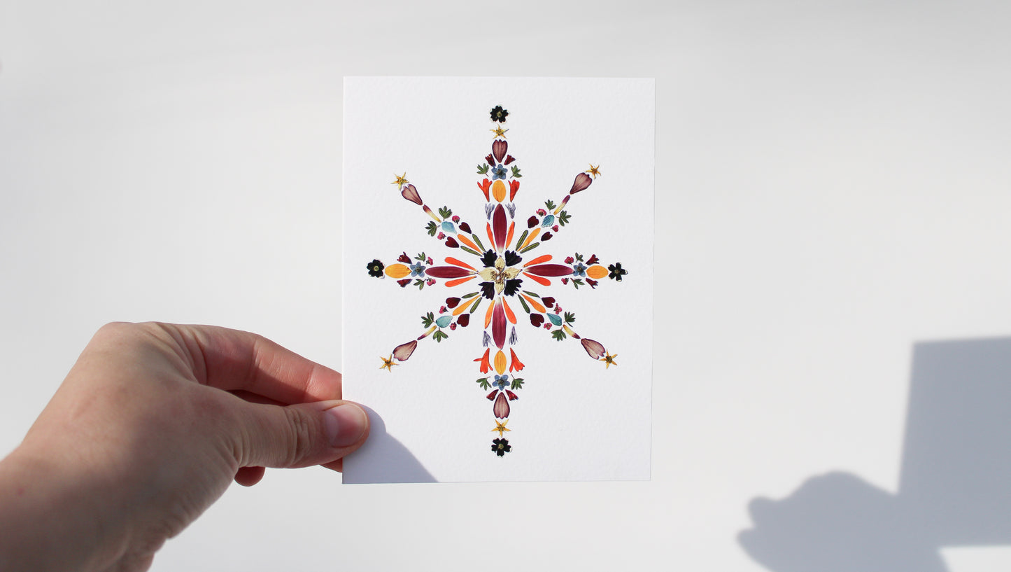 "DARKNESS WILL NOT OVERCOME" SMALL GREETING CARD