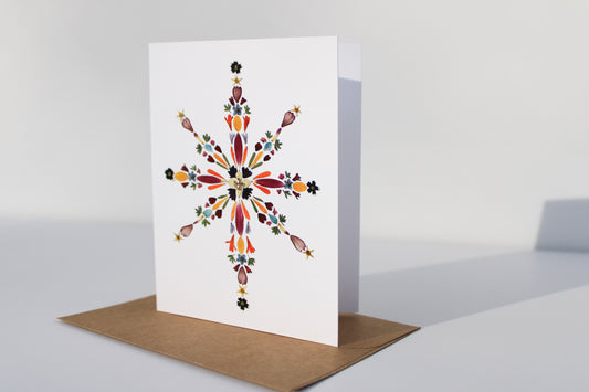 "DARKNESS WILL NOT OVERCOME" SMALL GREETING CARD