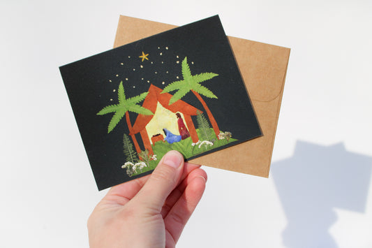 "TRUE LIGHT" SMALL GREETING CARD