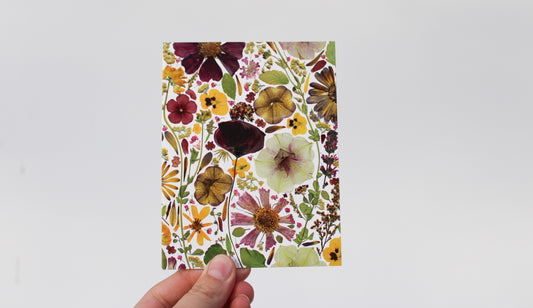 "TRANSITION" SMALL GREETING CARD