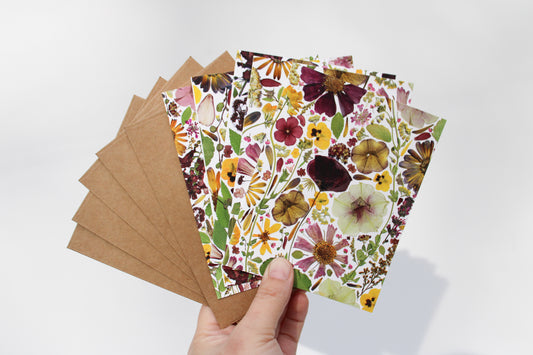 "TRANSITION" ASSORTED NOTE CARD SET OF 5