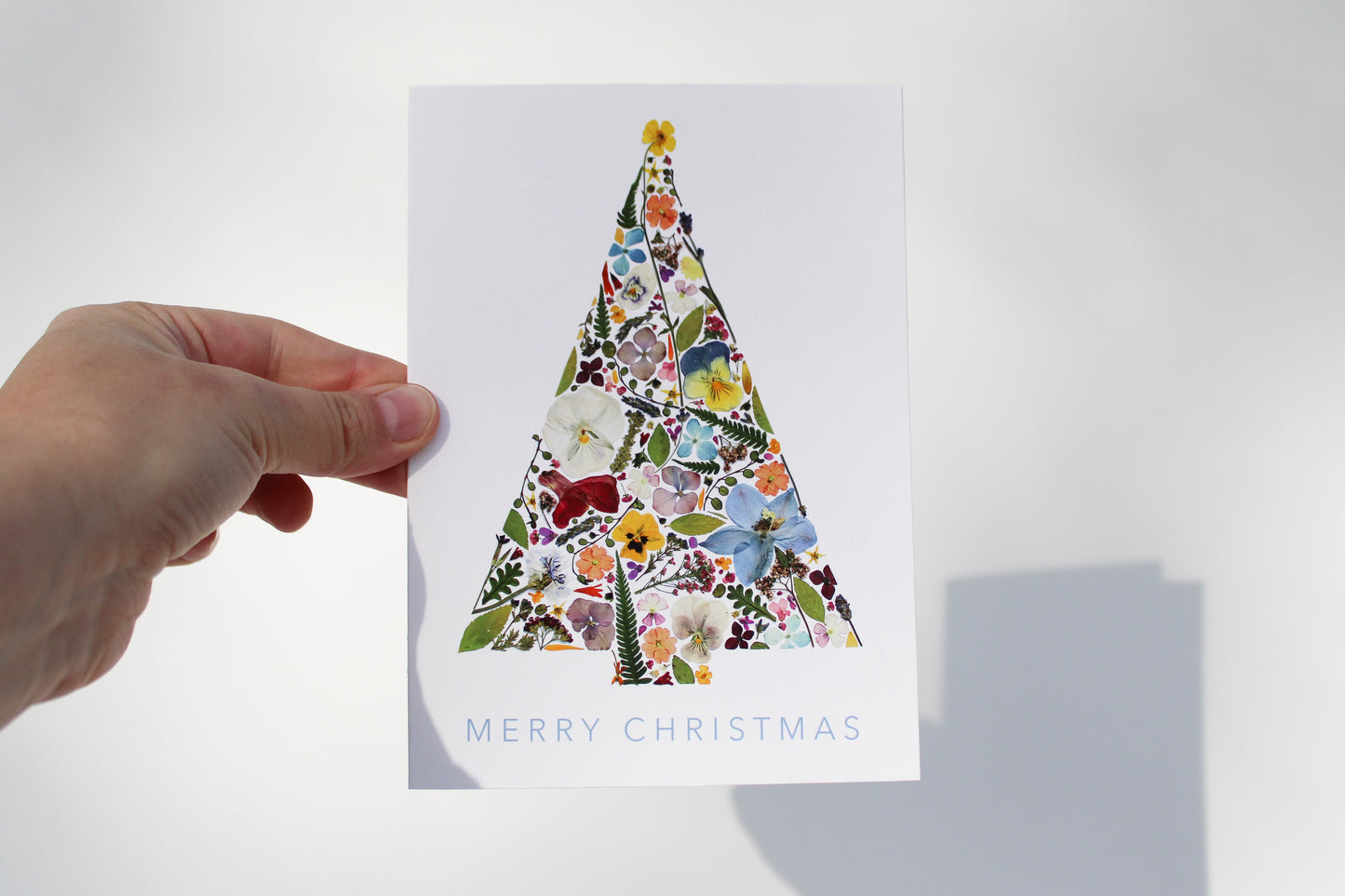 "LIGHT OF THE WORLD" LARGE CHRISTMAS GREETING CARD