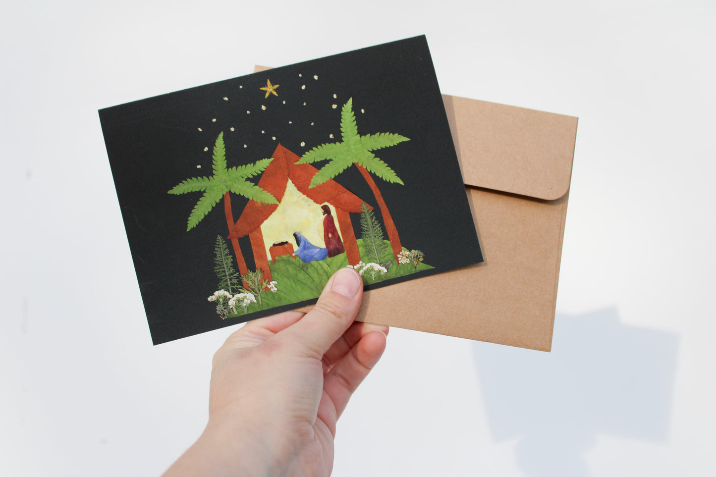 "TRUE LIGHT" LARGE CHRISTMAS GREETING CARD