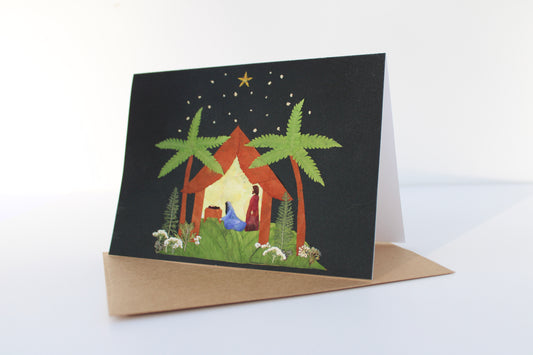 "TRUE LIGHT" LARGE CHRISTMAS GREETING CARD