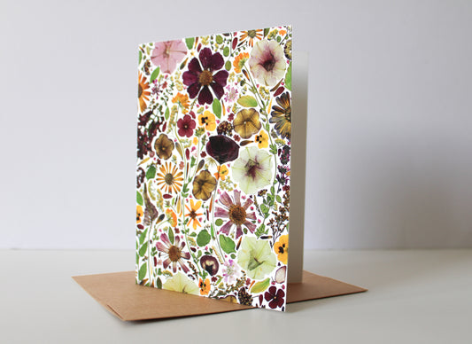 "TRANSITION" LARGE GREETING CARD