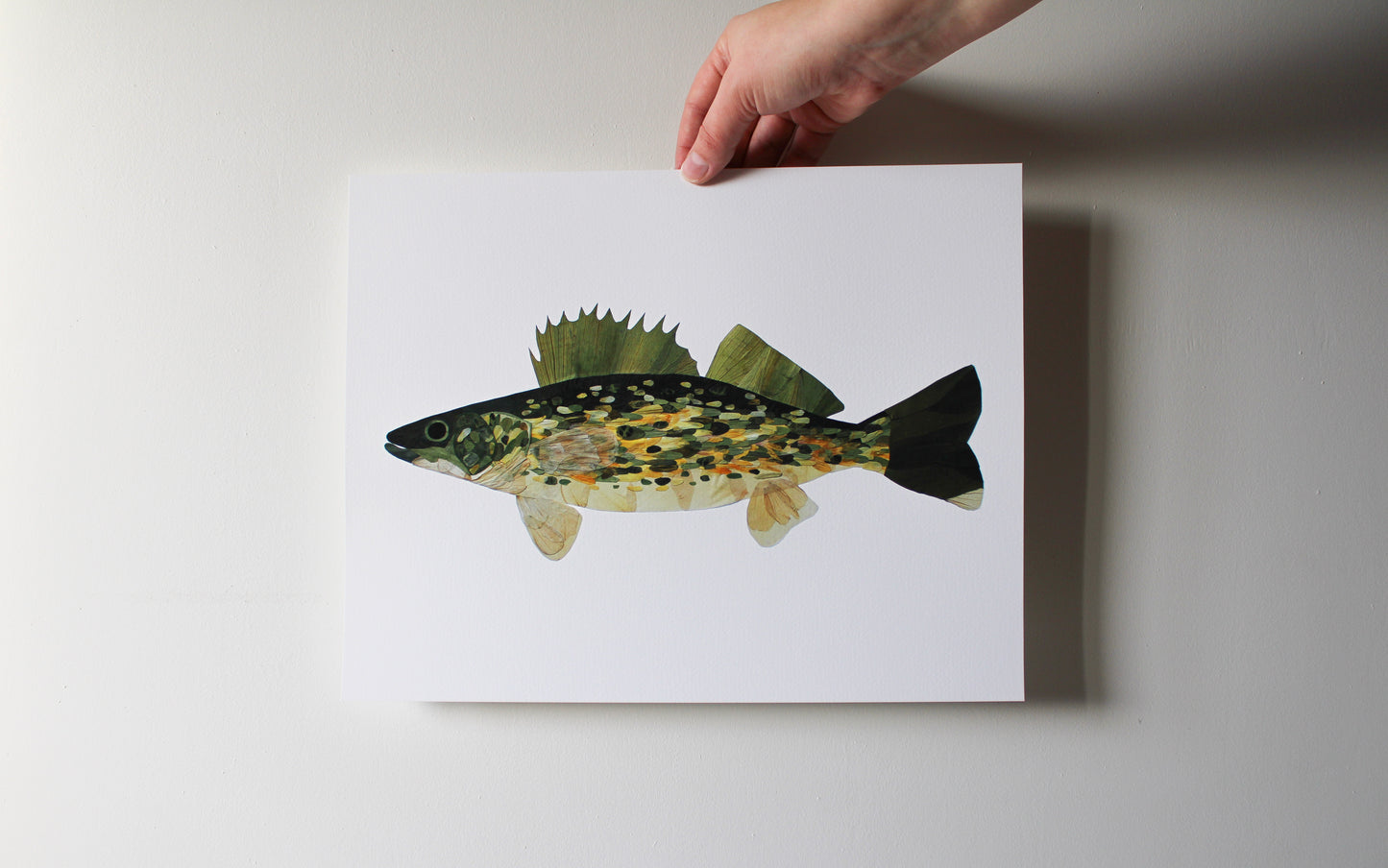 "I'M GOING FISHING" FINE ART PRINT