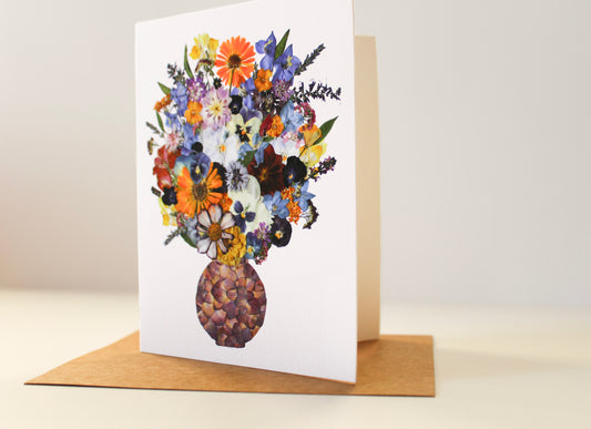 "WALK HUMBLY" LARGE GREETING CARD