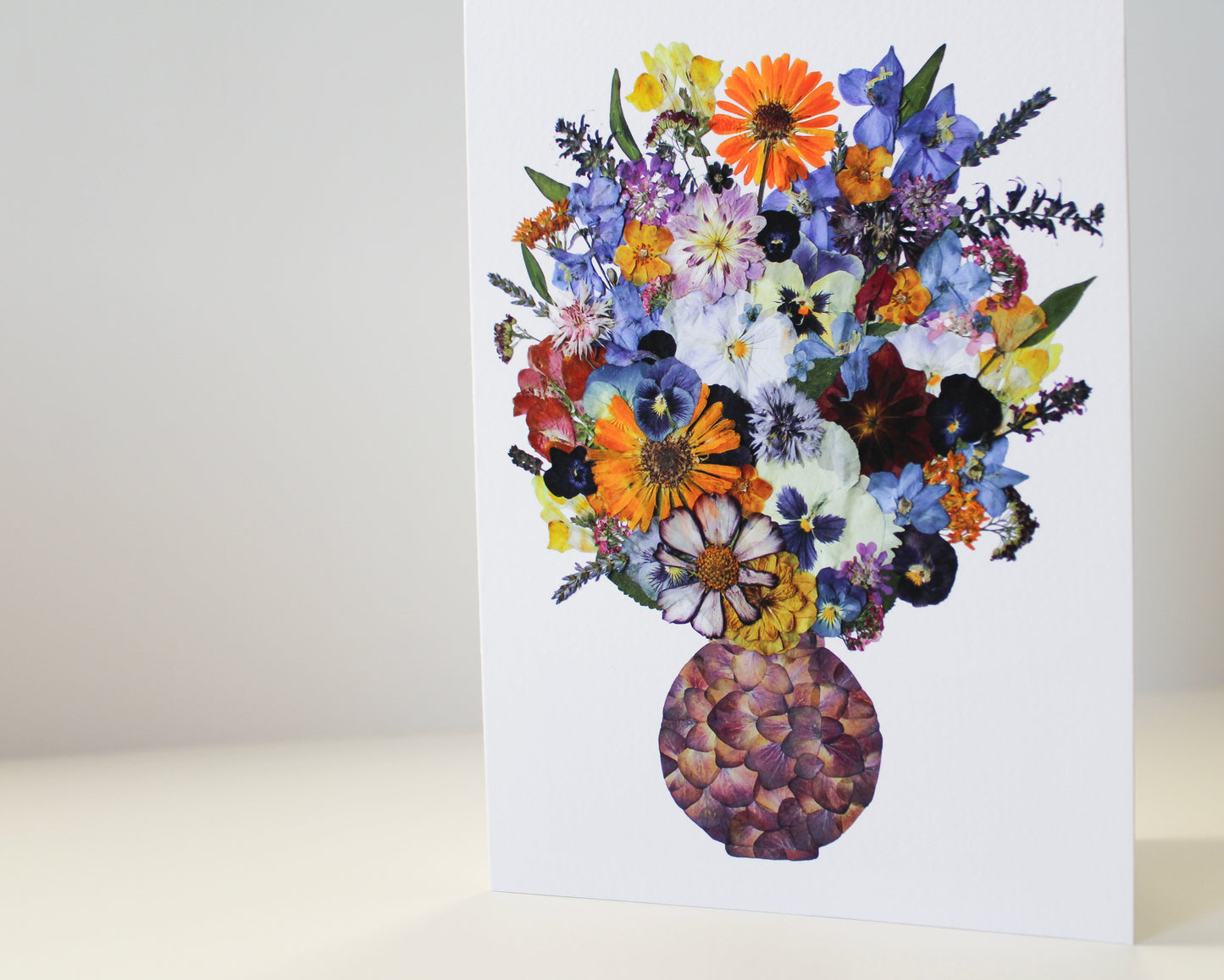 "WALK HUMBLY" LARGE GREETING CARD
