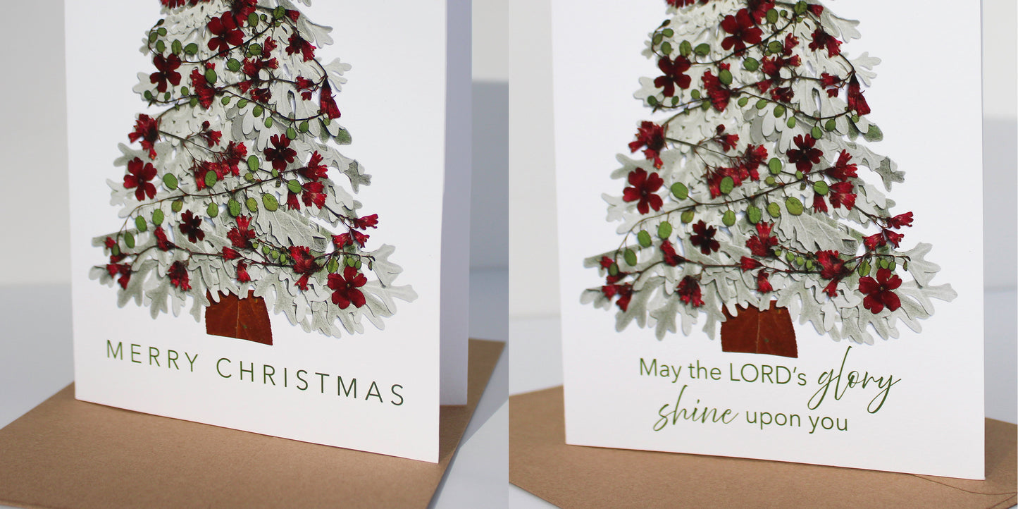 "SHINE" LARGE CHRISTMAS GREETING CARD