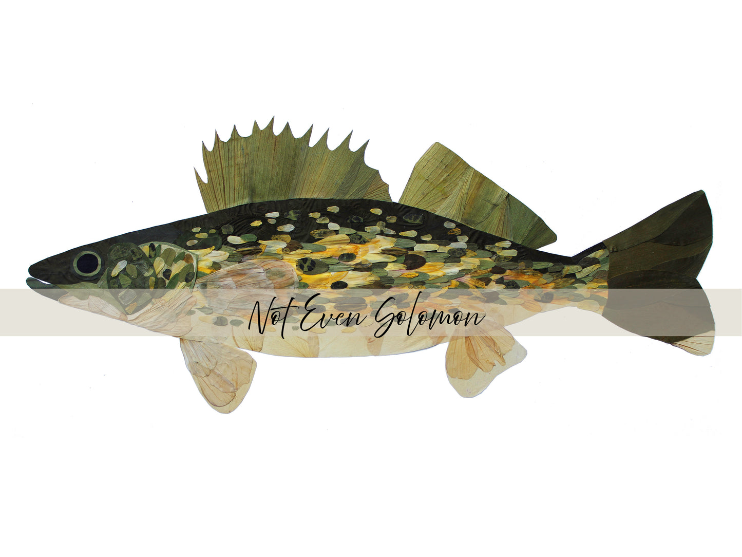 "I'M GOING FISHING" FINE ART PRINT