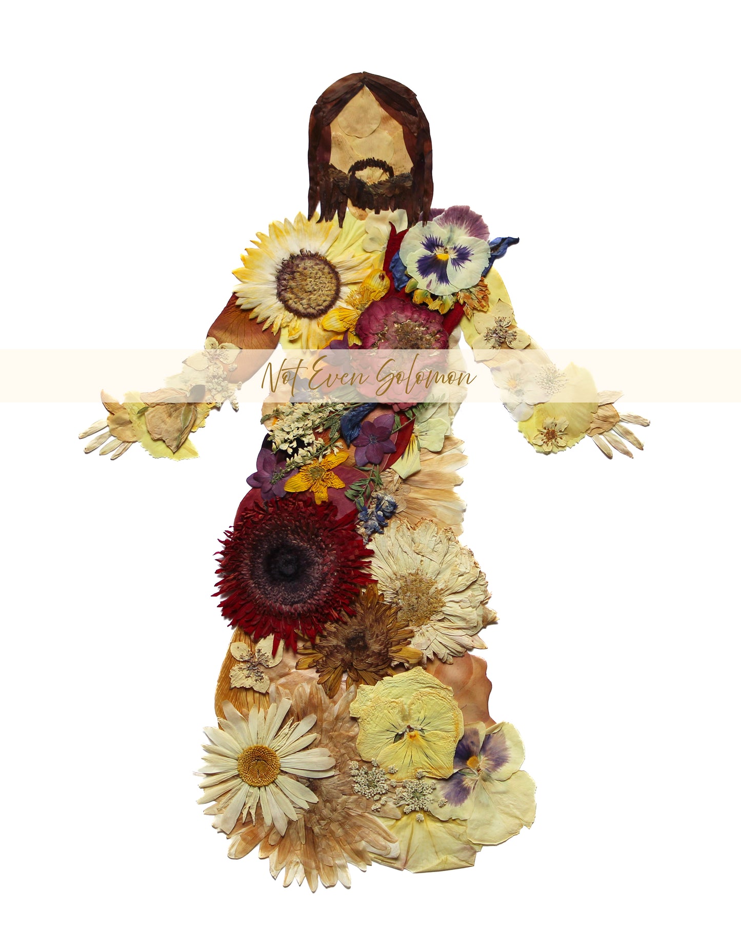 "JESUS' WELCOMING ARMS" FINE ART PRINT